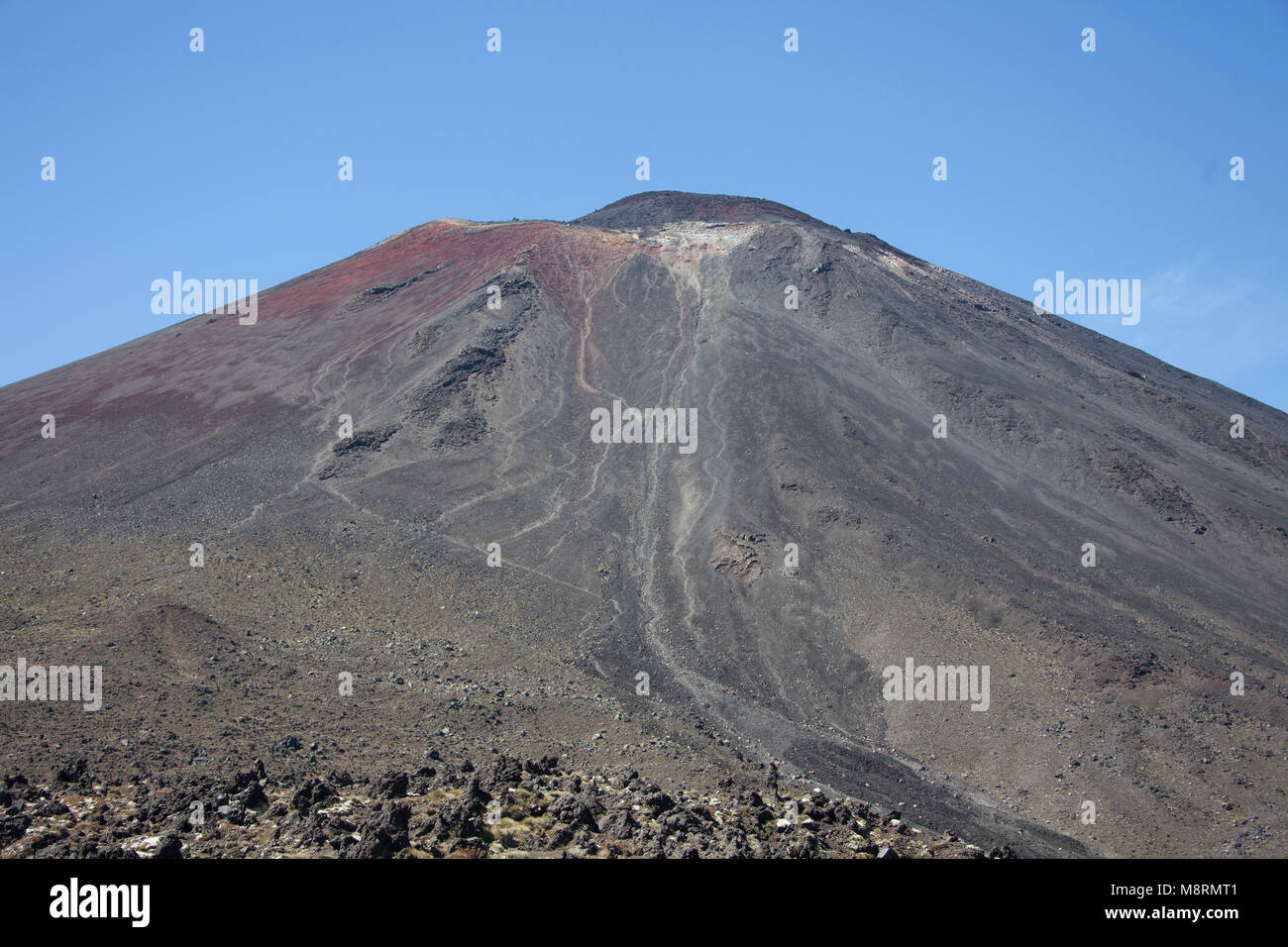 Vista panoramica della montagna presso il desert Foto Stock