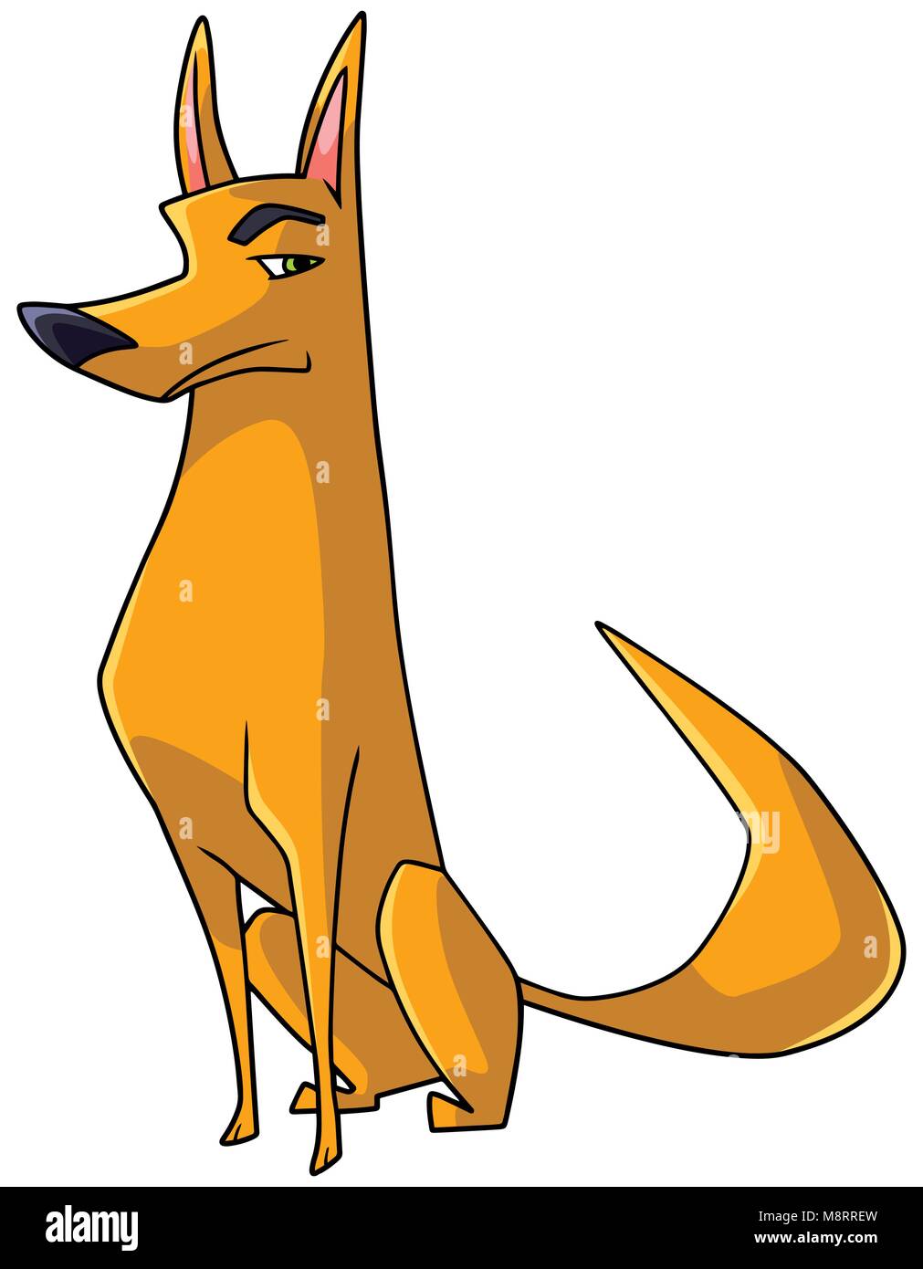 Dog sitter illustrazione Illustrazione Vettoriale