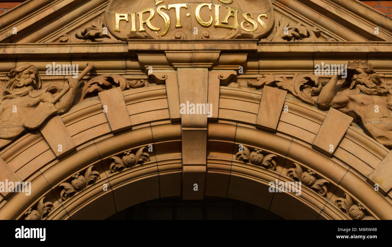 Prima Classe bagni come visto in Kentish Town Foto Stock