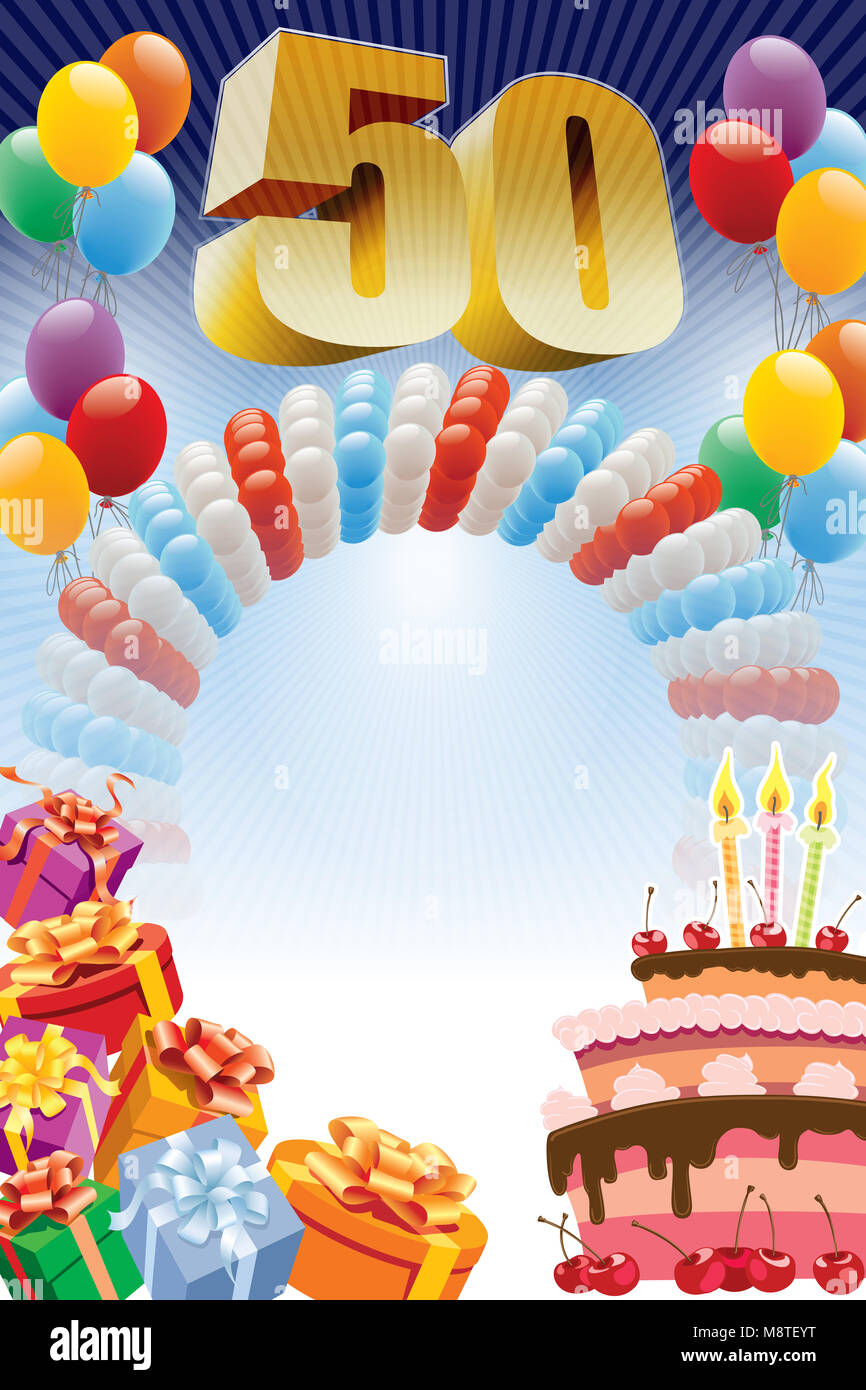 Sfondo Festa di Compleanno Banner Buon Compleanno Tessuto Poster