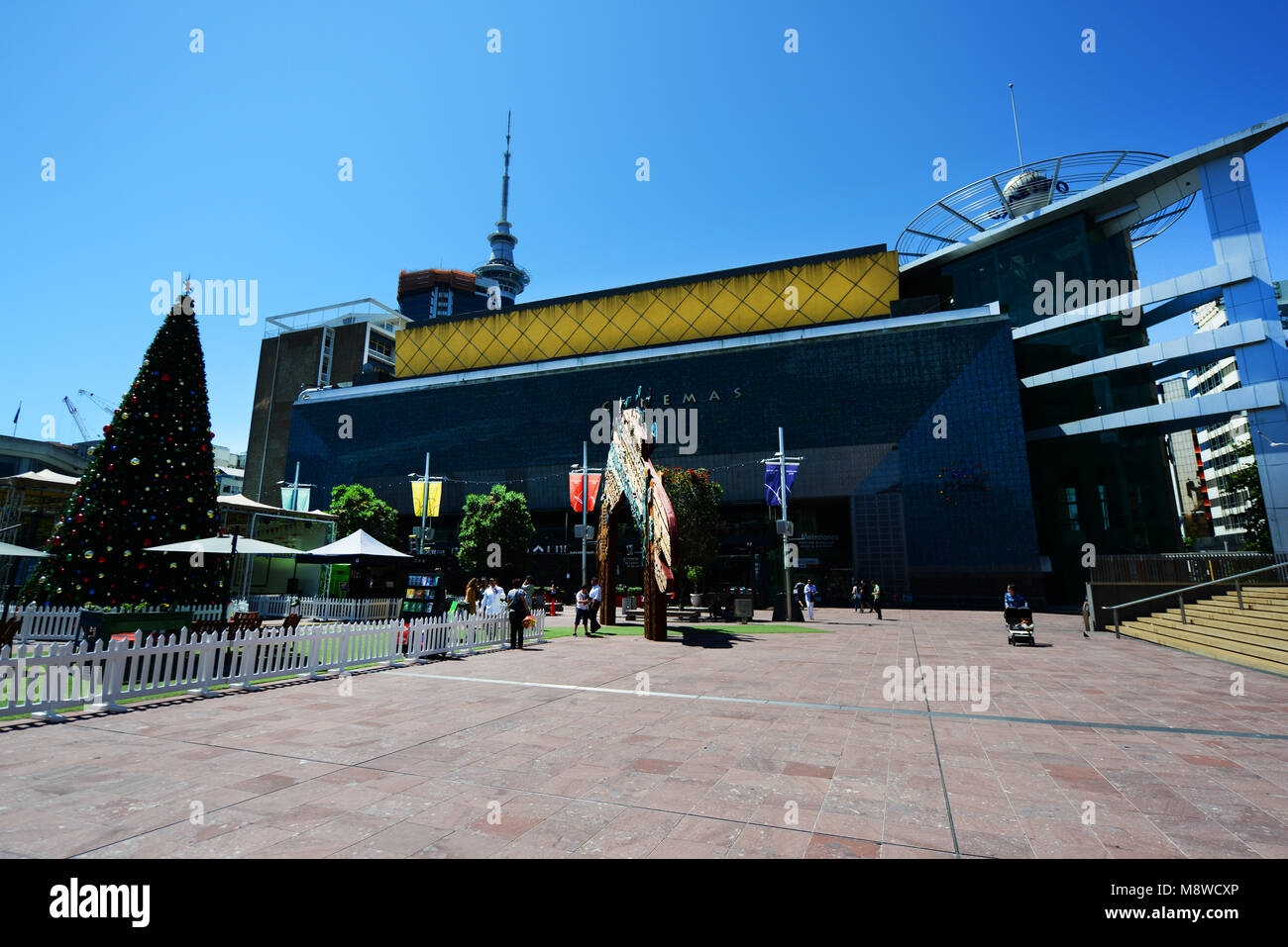 Sky World Entertainment Center su Queen Street a Auckland. Foto Stock