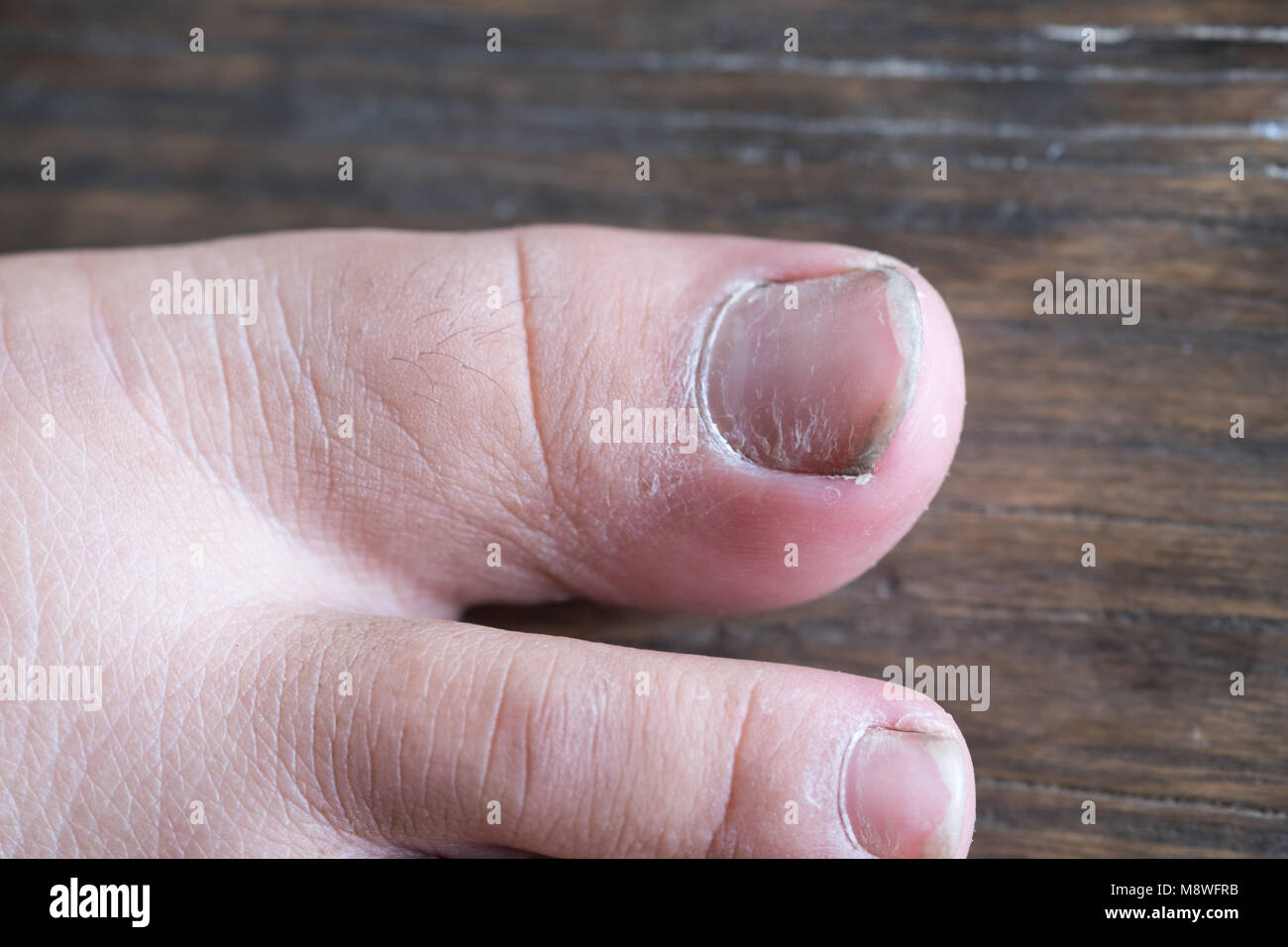 Verde uscita di emergenza segno indicante il modo di sfuggire a. Foto Stock