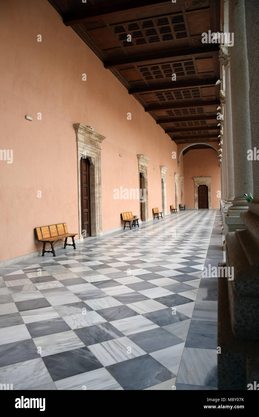 Alcazar, Museo del Ejercito (Esercito Museo), Toledo, Spagna Marzo 2018 Foto Stock