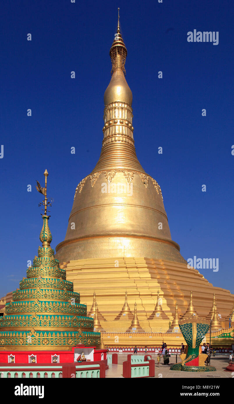 Myanmar Birmania, Bago, Shwemawdaw Pagoda, Foto Stock