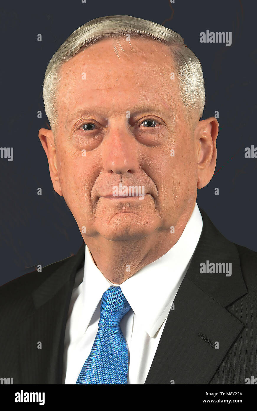 James N. Mattis - * 08.09.1950 - Stati Uniti generale, Segretario della Difesa degli Stati Uniti d'America dal 2013 al 2015. Foto Stock