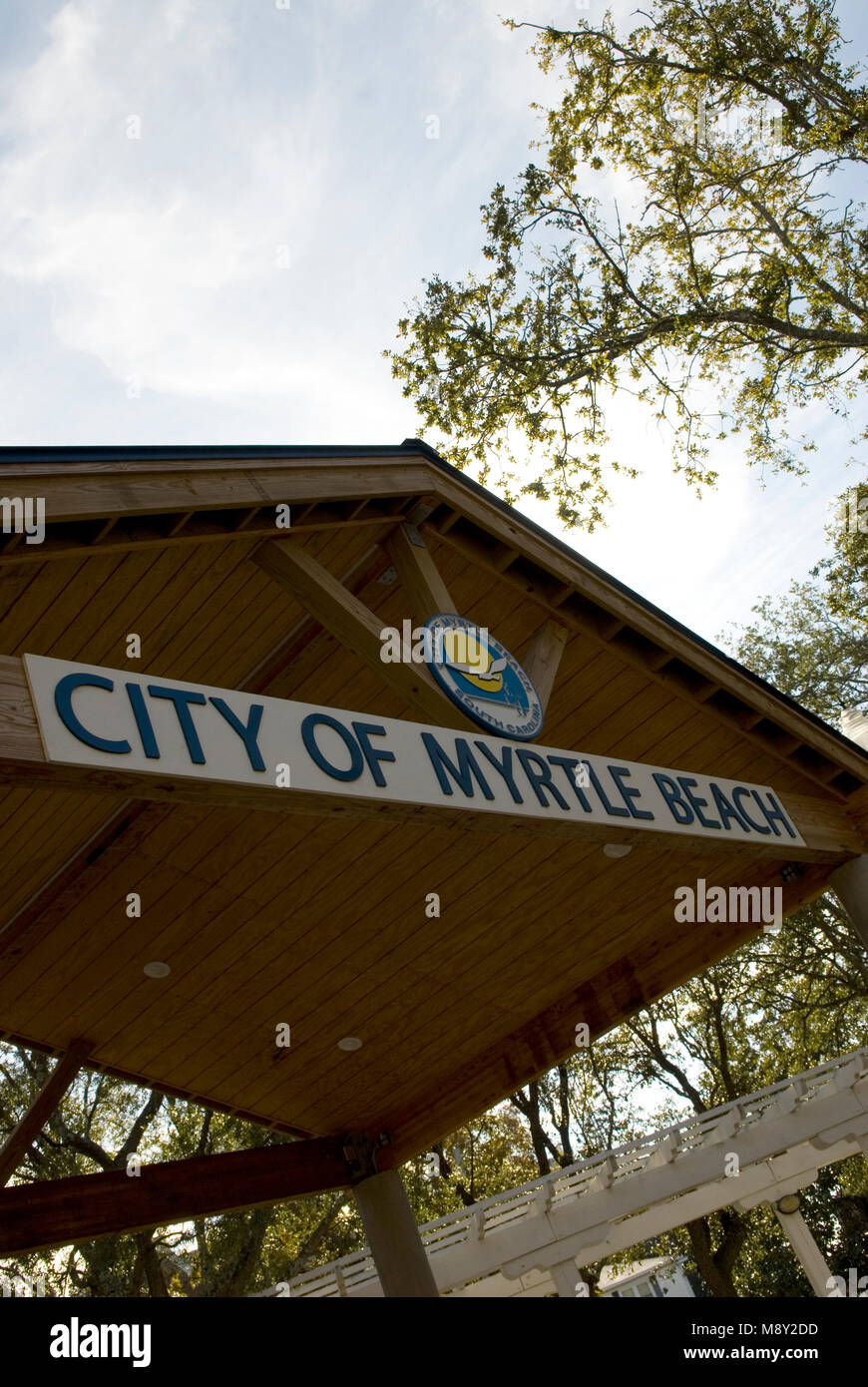 Chapin Park a Myrtle Beach, Carolina del Sud, Stati Uniti d'America. Foto Stock