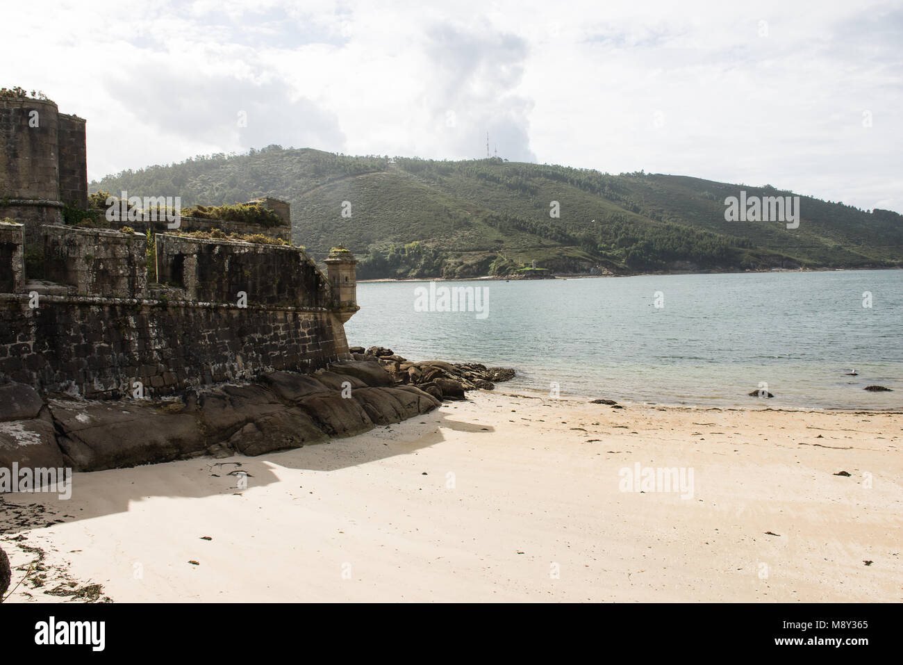 Il castello di San Felipe di Ferrol, Galizia, Spagna Foto Stock