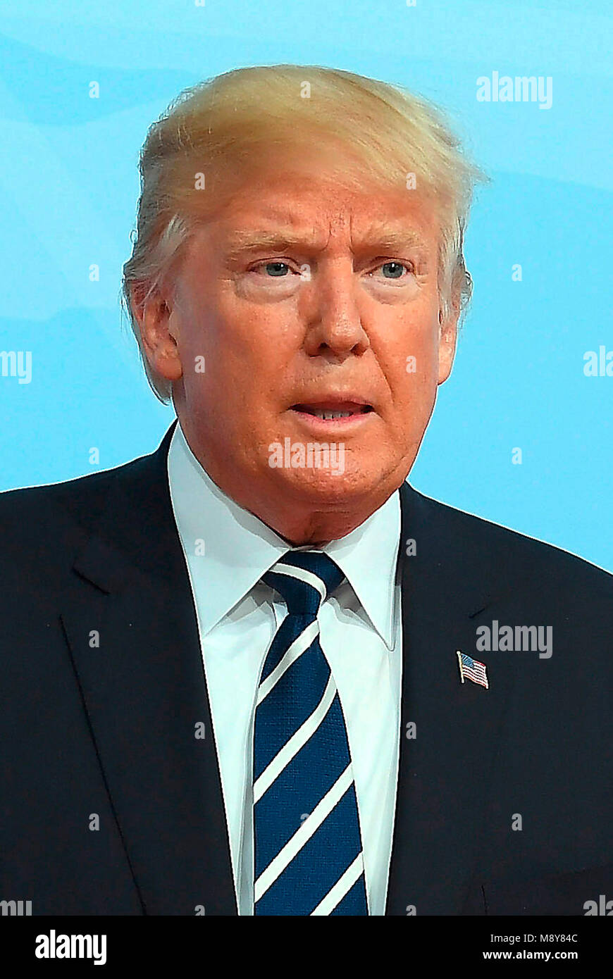 Donald John Trump - *14.06.1946 - 45th Presidente degli Stati Uniti d'America. Foto Stock