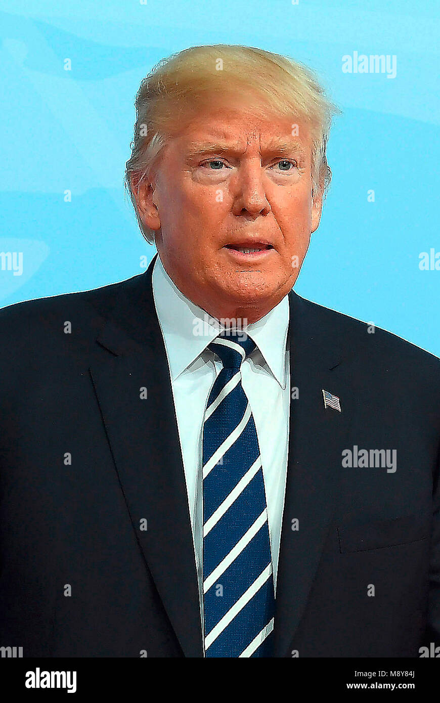 Donald John Trump - *14.06.1946 - 45th Presidente degli Stati Uniti d'America. Foto Stock