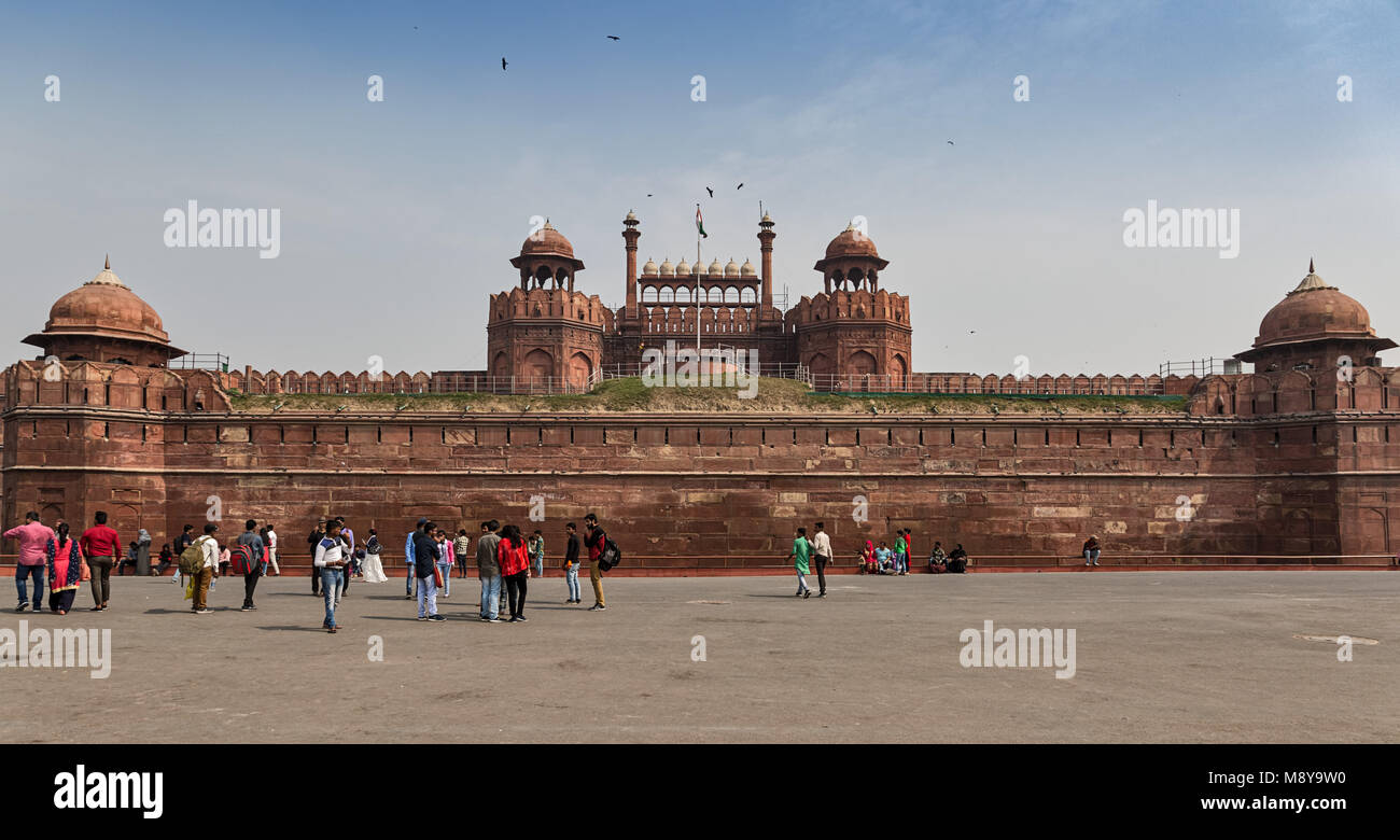 Red Fort - Delhi Foto Stock