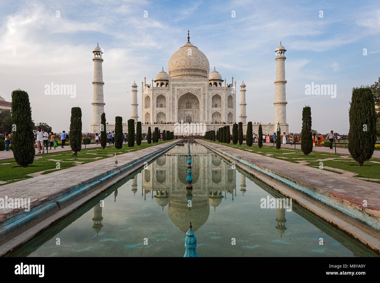 Taj Mahal - Agra Foto Stock