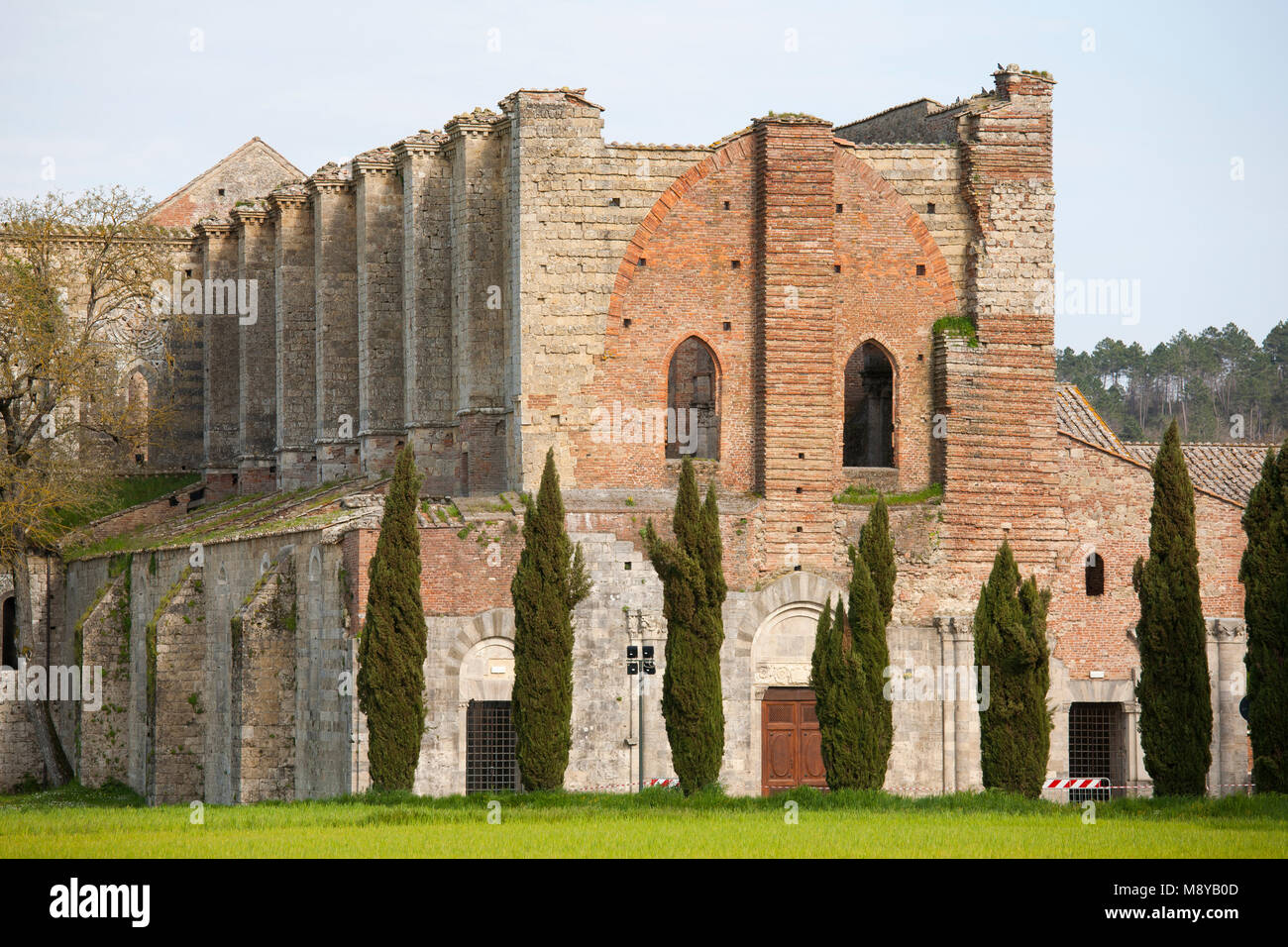 Abbazia di San Galgano, Siena, Toscana, Italia, Europa Foto Stock