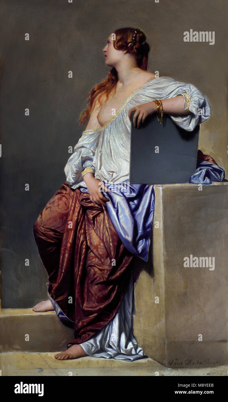La Renaissance XIXe siècle - XIX secolo Rinascimento Hippolyte de LA ROCHE ( Paolo DELAROCHE ) 1797 - 1856, francia, francese, Foto Stock