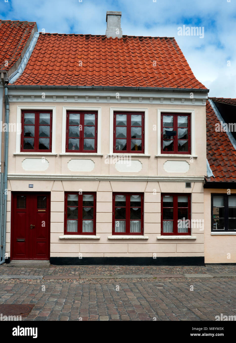Odense, casa, Danimarca, Scandinavia, Europa Foto Stock