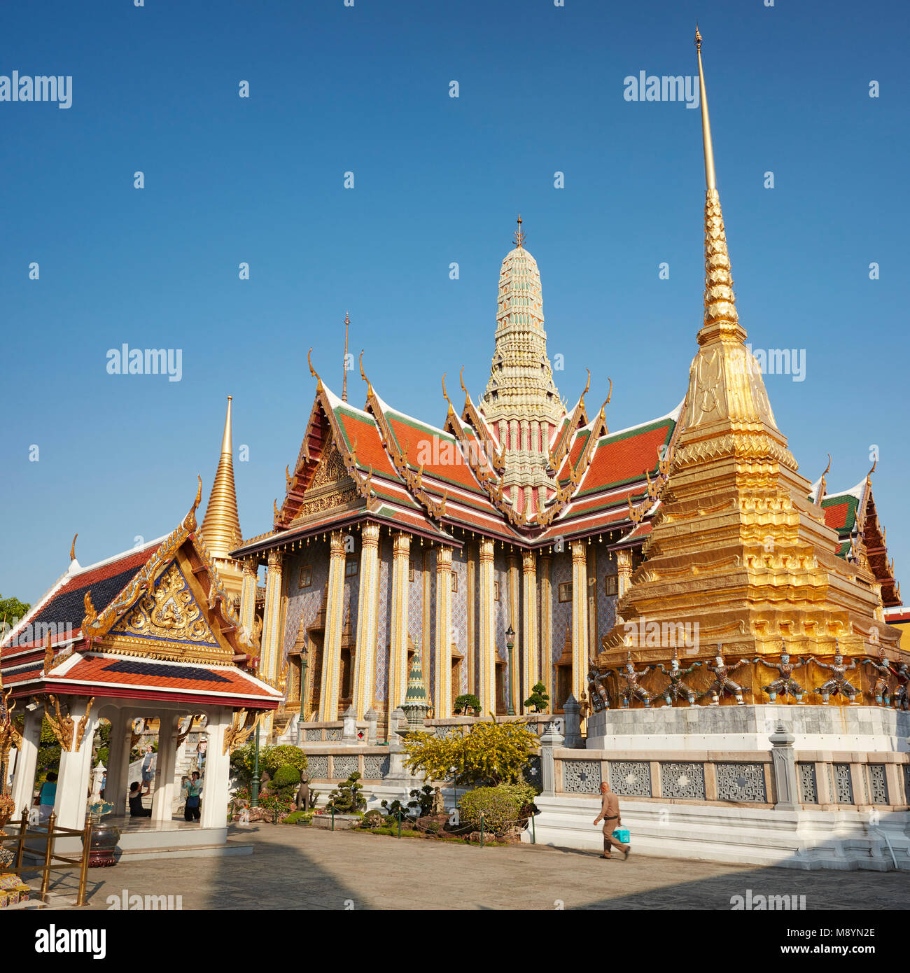Il Grand Palace, Bangkok, Thailandia Foto Stock