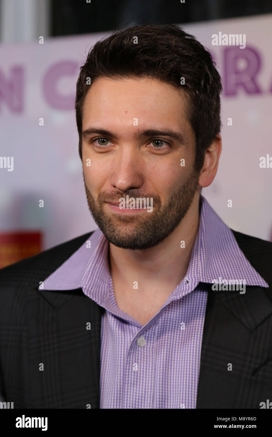 Los Angeles, CA / STATI UNITI D'America - 10 Marzo 2018: Professional ballerino e coreografo, Dmitry Chaplin, assiste Shane's ispirazione il ventesimo anniversario di gala. Foto Stock