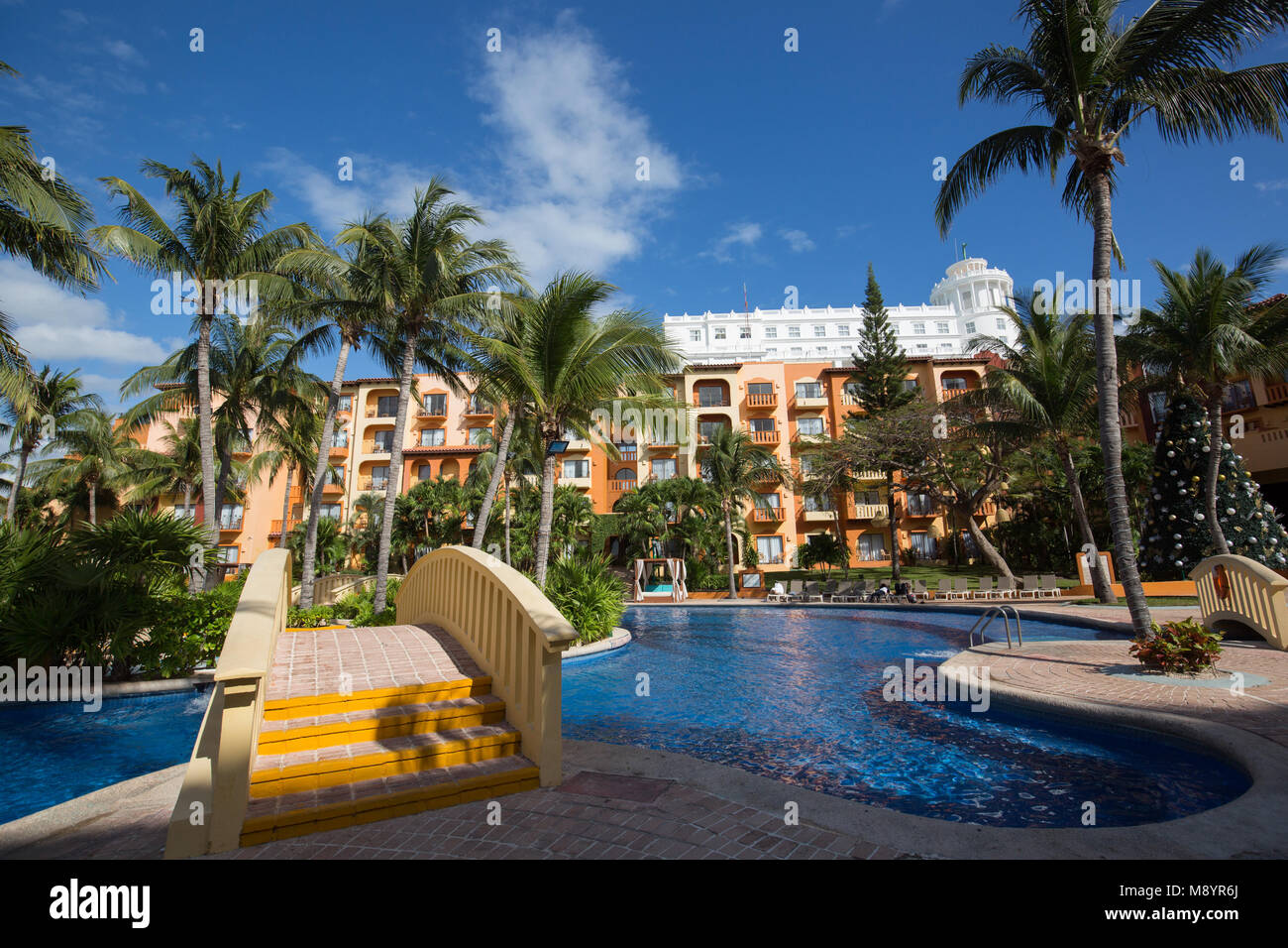 Fiesta Americana Villas Cancun il 6 gennaio 2018: Hotel vista del Fiesta Americana in Messico Foto Stock