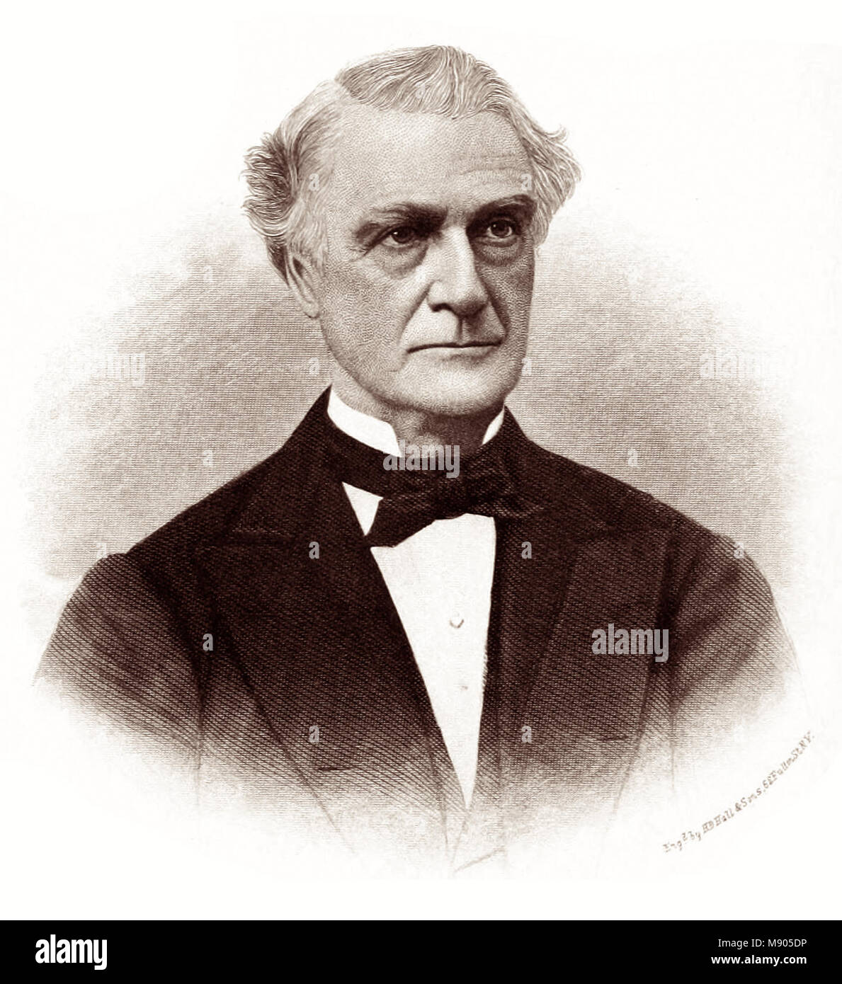 Philo Carpenter (Febbraio 27, 1805 - Agosto 7, 1886) è stato Chicago, Illinois" prima di un farmacista e di un esplicito verità. La sua fede cristiana e anti-schiavitù convinzioni lo ha portato a formare una nuova chiesa di Chicago, prima della Congregazione e per aiutare a formare e portare il Chicago capitolo della American Anti-Slavery società. Egli è stato un membro della Chicago Theological Society ed è stato managing director di Chicago la Bibbia società. In seguito al grande incendio di Chicago nel 1871, falegname ha organizzato il sollievo e aiuti la società. Foto Stock