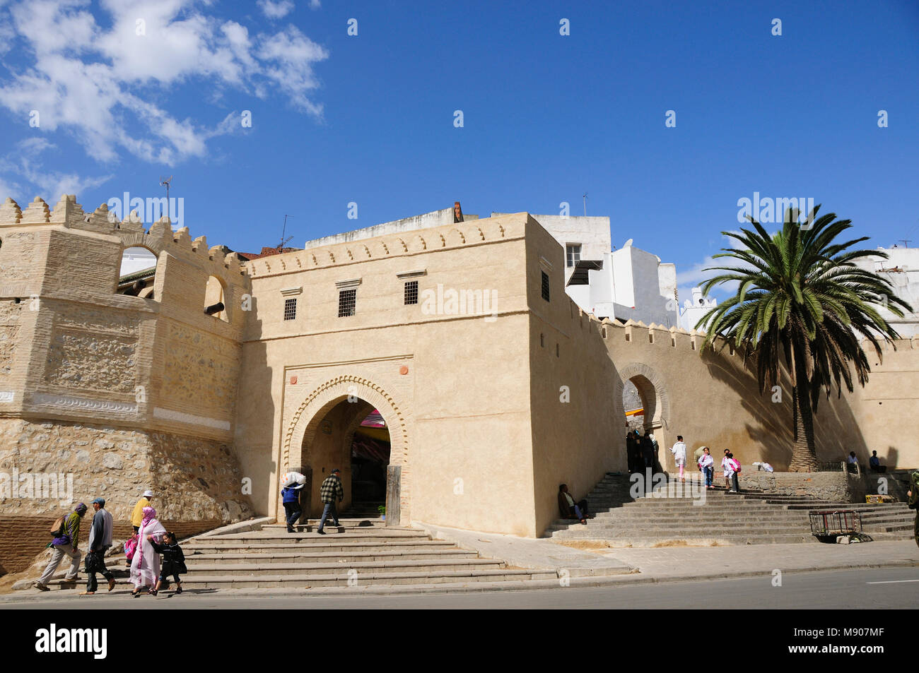 La città di Tetouan. Un sito Patrimonio Mondiale dell'UNESCO. Il Marocco Foto Stock