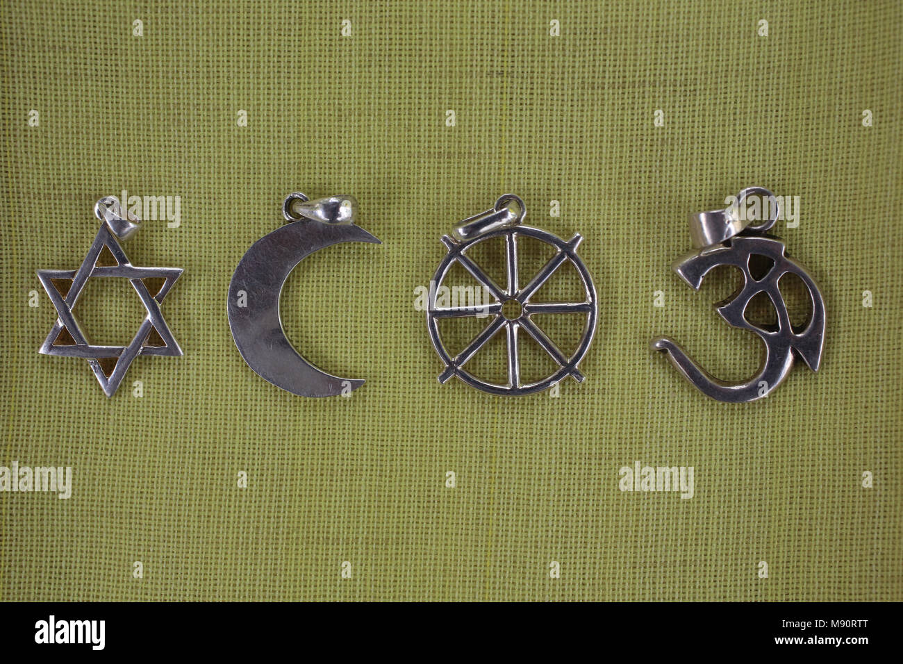 Simboli religiosi Foto Stock