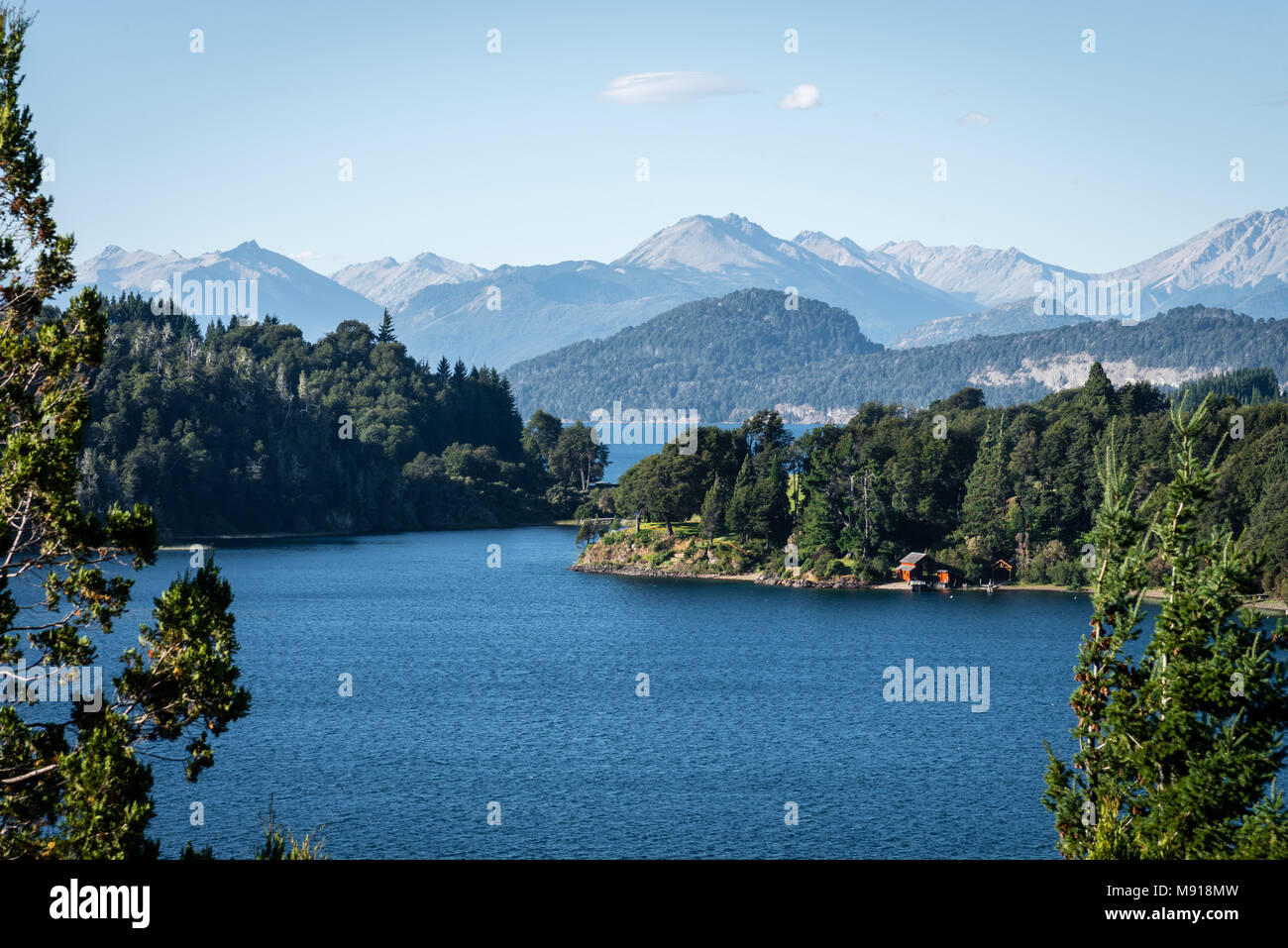 Laghi di Bariloche, Patagonia, Argentina Foto Stock