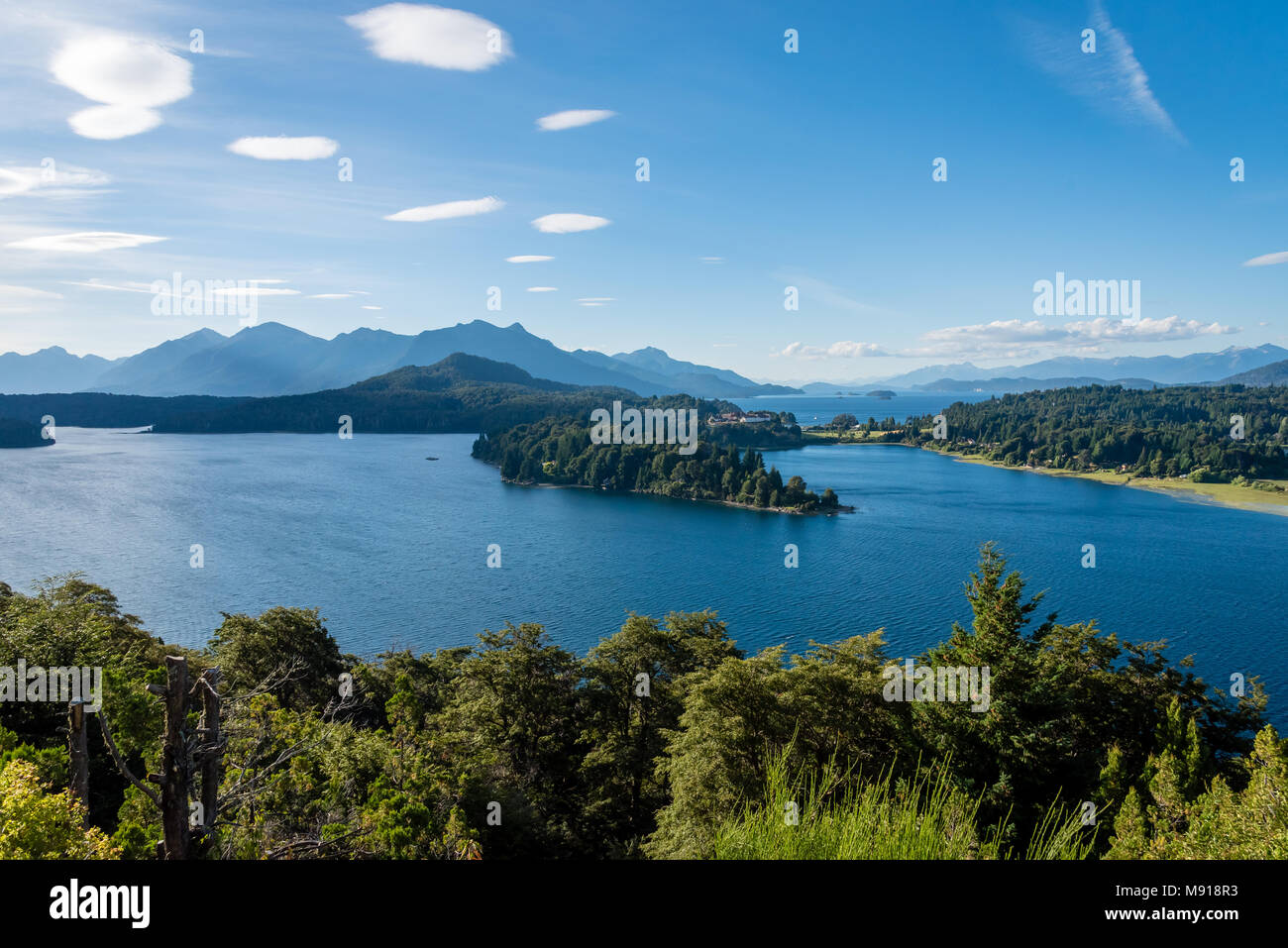 Laghi di Bariloche, Patagonia, Argentina Foto Stock