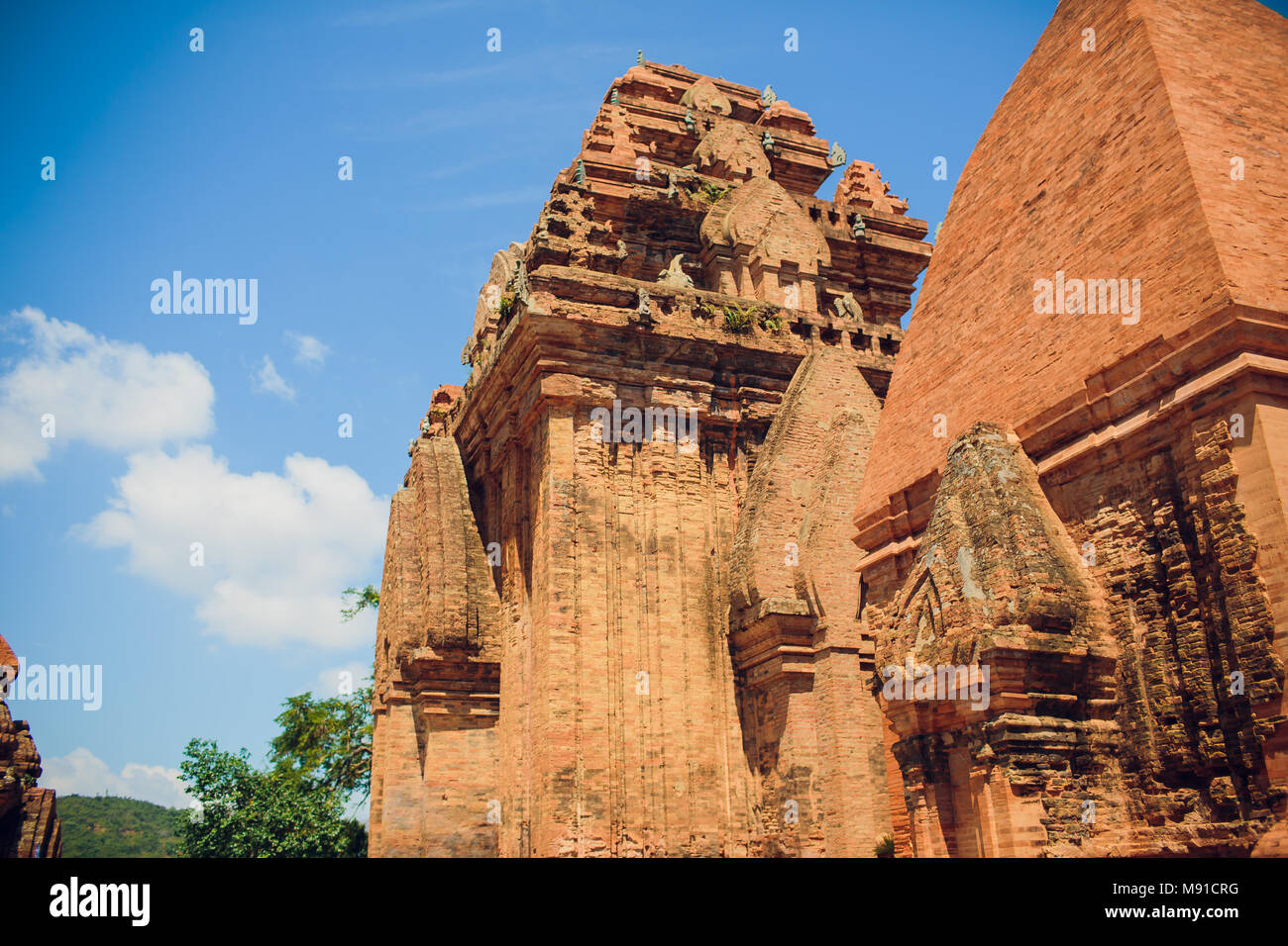 Thap Ba Ponagar Nha Trang Asia Vietnam Foto Stock