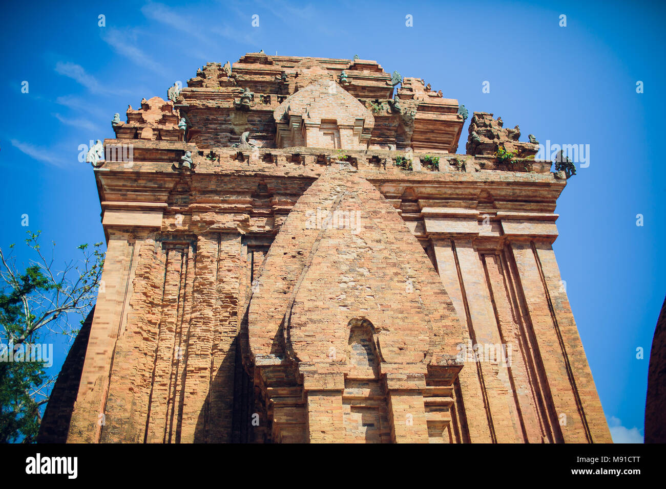 Thap Ba Ponagar Nha Trang Asia Vietnam Foto Stock