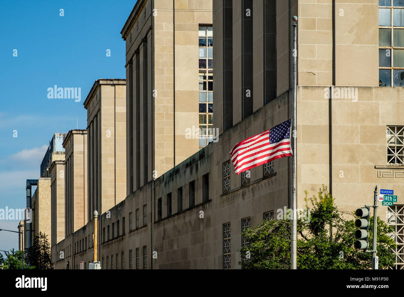 Ufficio di presidenza di incisione e la stampa, Dipartimento del Tesoro , 301 14th Street SW Washington DC Foto Stock