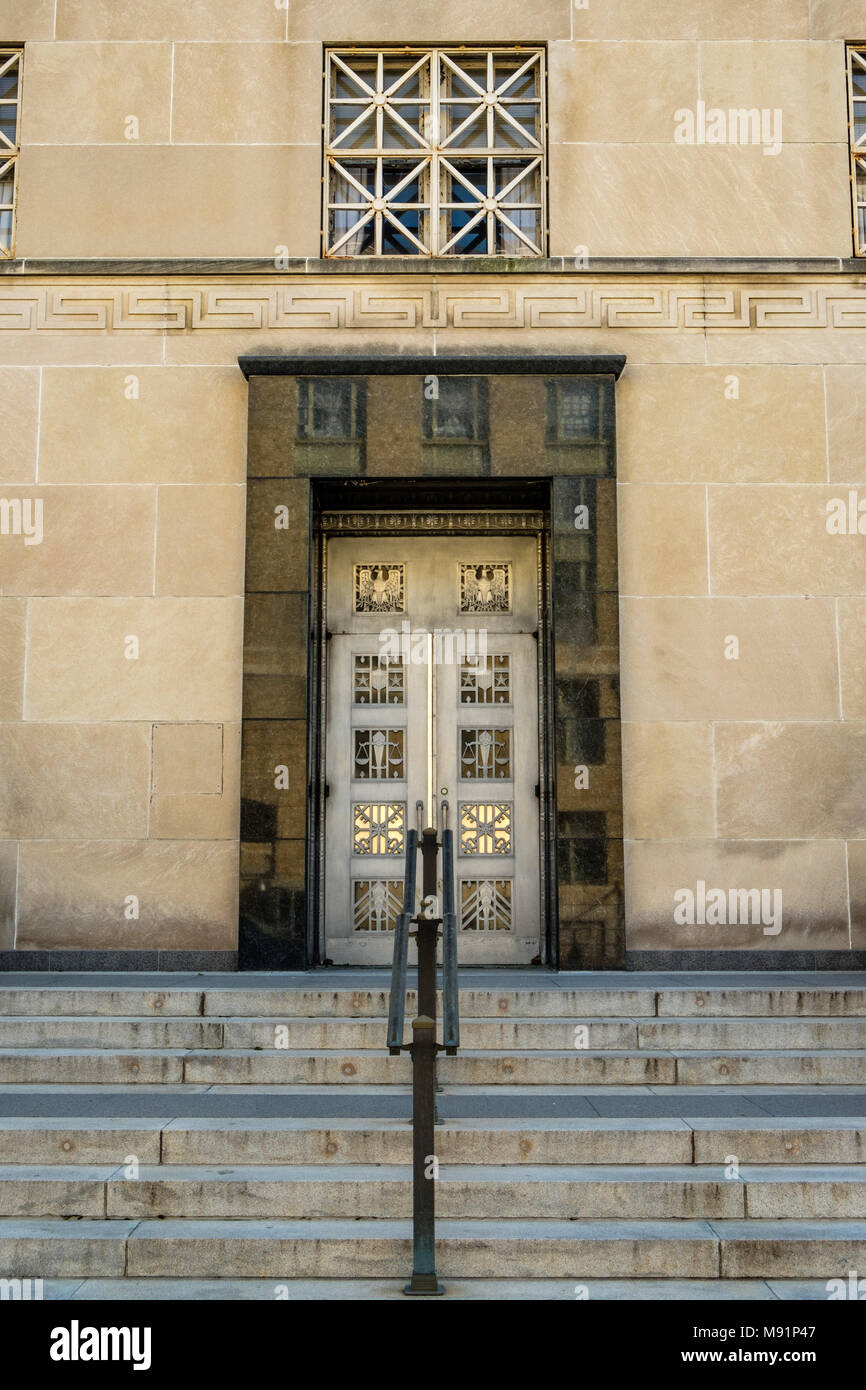 Ufficio di presidenza di incisione e la stampa, Dipartimento del Tesoro , 301 14th Street SW Washington DC Foto Stock