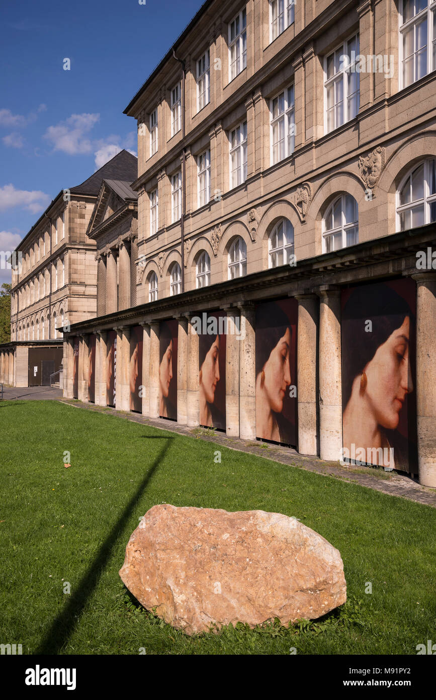 Museo di Wiesbaden, Landesmuseum für Kunst und Natur, Wiesbaden, Assia, Deutschland Foto Stock