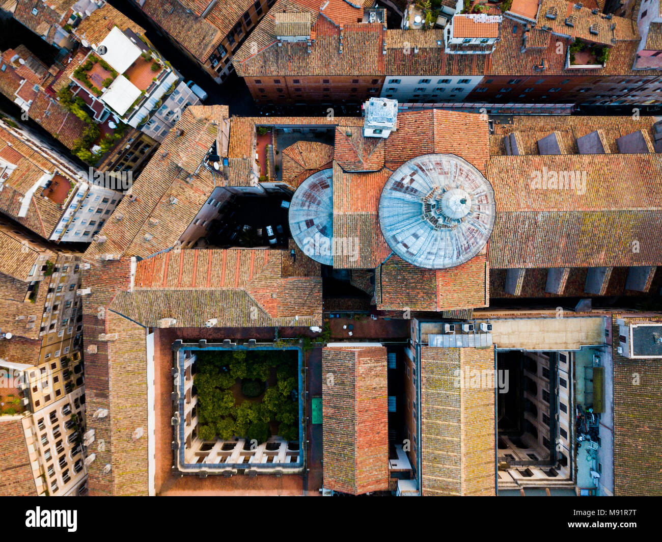 La Chiesa cattolica, la Parrocchia di Santa Maria in Vallicella o Chiesa Nuova, Roma, Italia Foto Stock