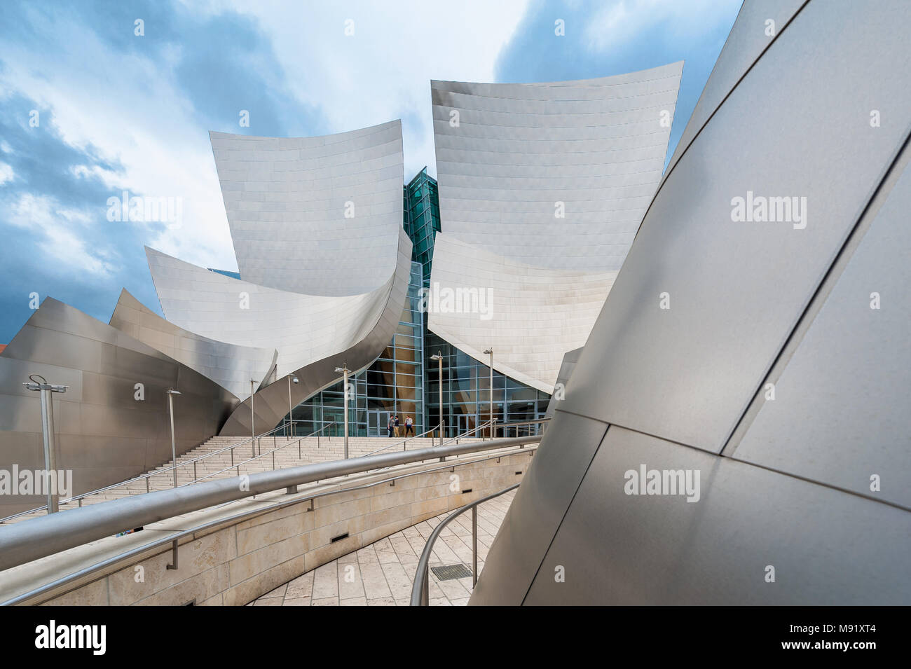 Walt Disney Concert Hall di Los Angeles Foto Stock