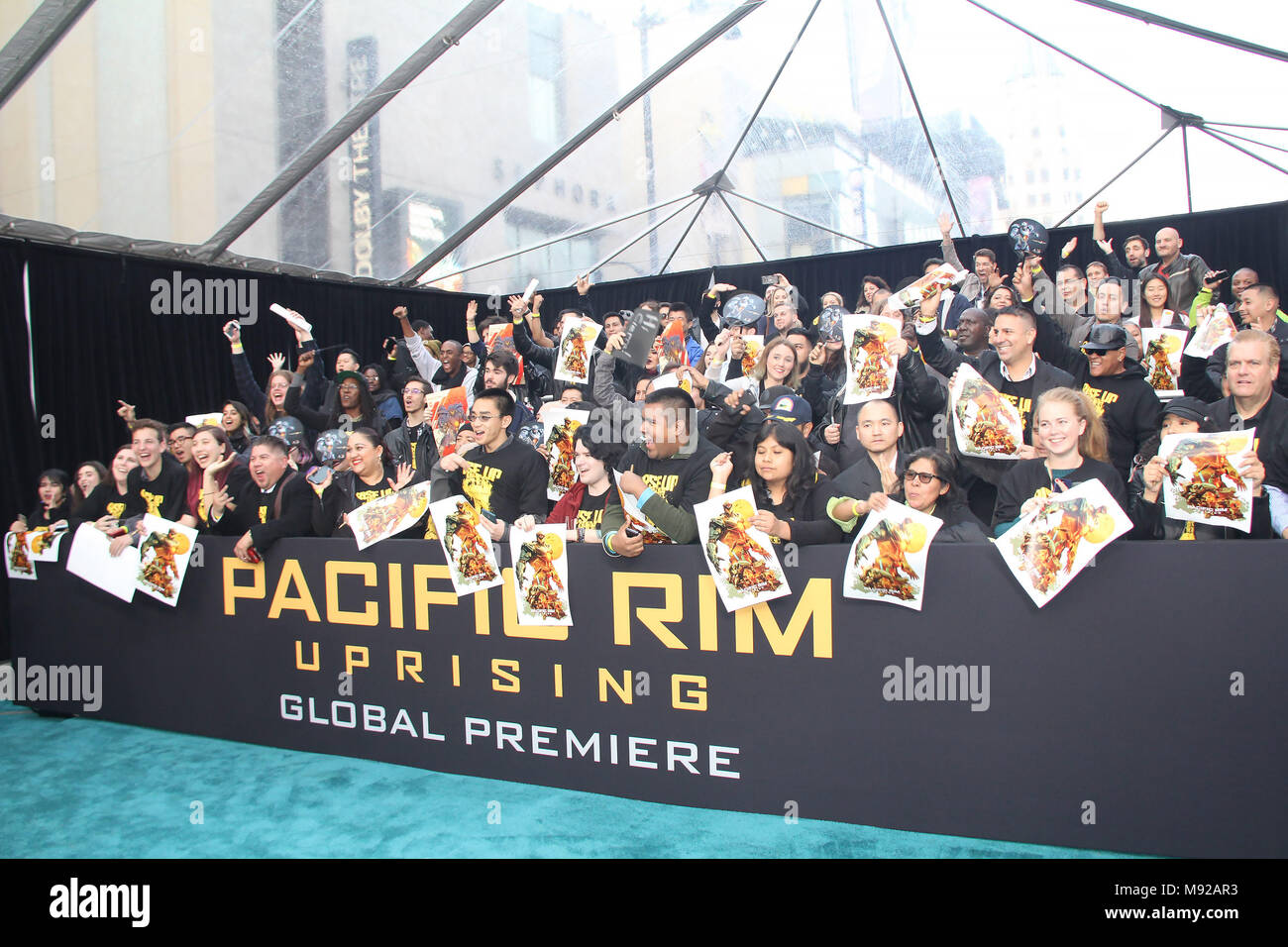 Hollywood, Stati Uniti d'America. Xxi marzo, 2018. Atmosfera 03/21/2018 "Pacific Rim rivolta" Premiere tenutasi presso la leva TCL Teatro Cinese a Hollywood, CA Foto: Cronos/Hollywood News Credito: Cronos/Alamy Live News Foto Stock