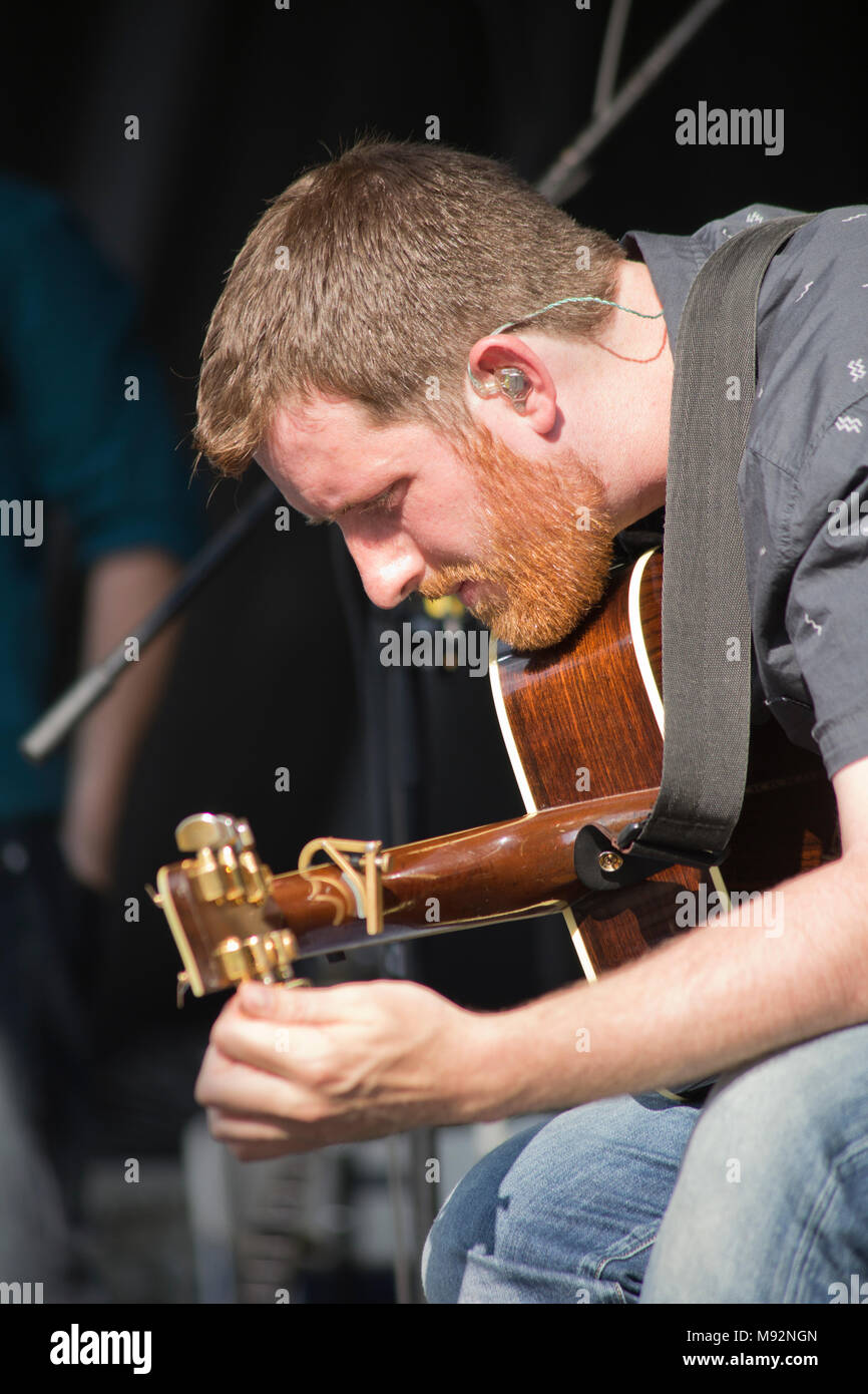 Breabach al Sunfest 2015, Londra, Ontario, Canada Foto Stock