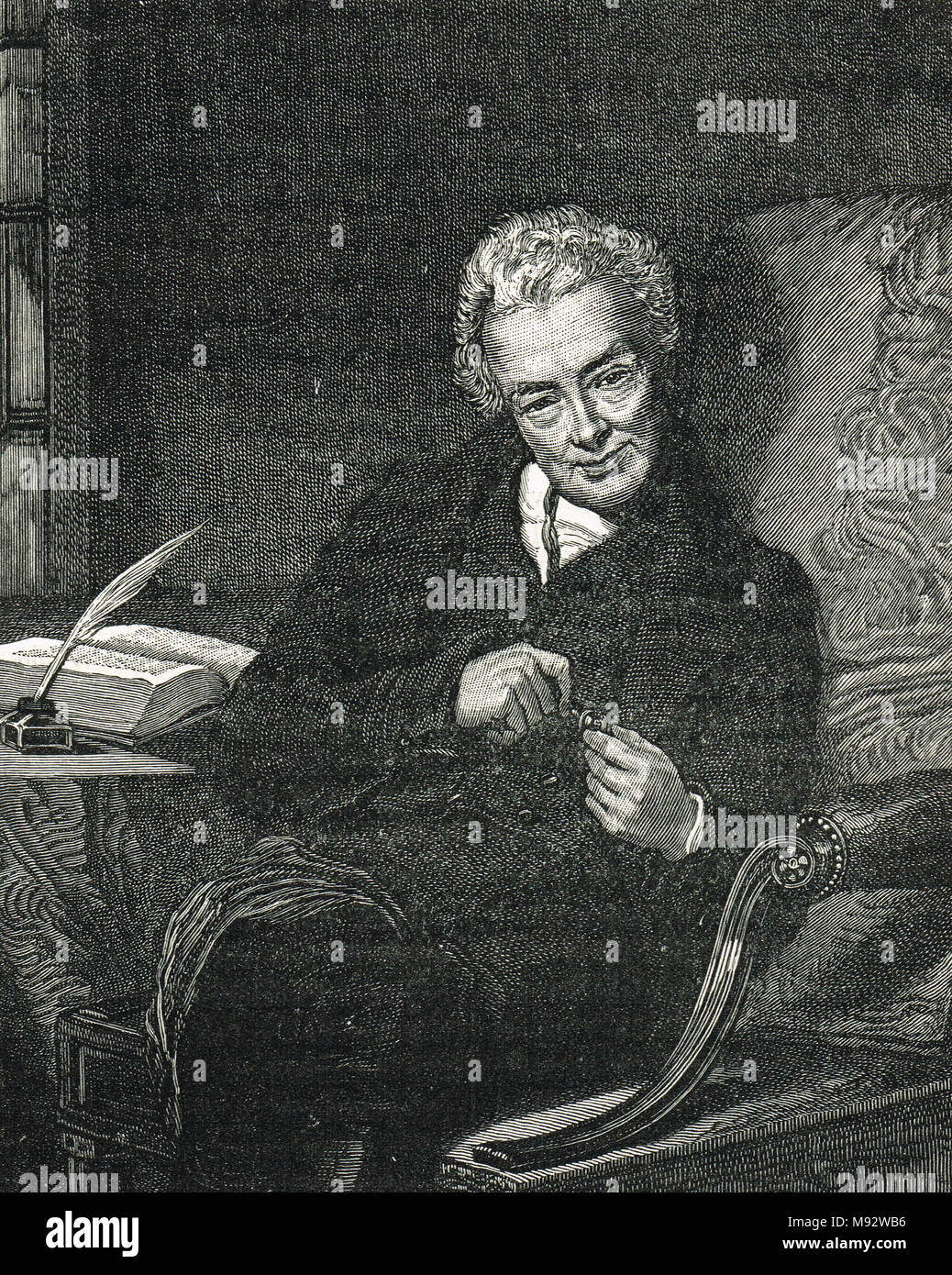 William Wilberforce, 1759-1833. Un leader del movimento per fermare la tratta degli schiavi Foto Stock