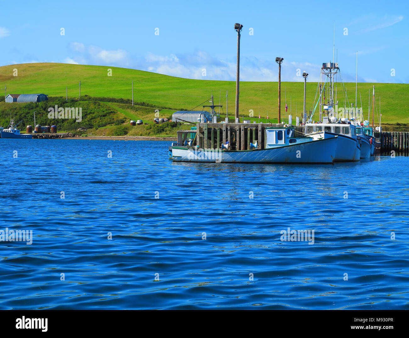 villaggio di pescatori Foto Stock