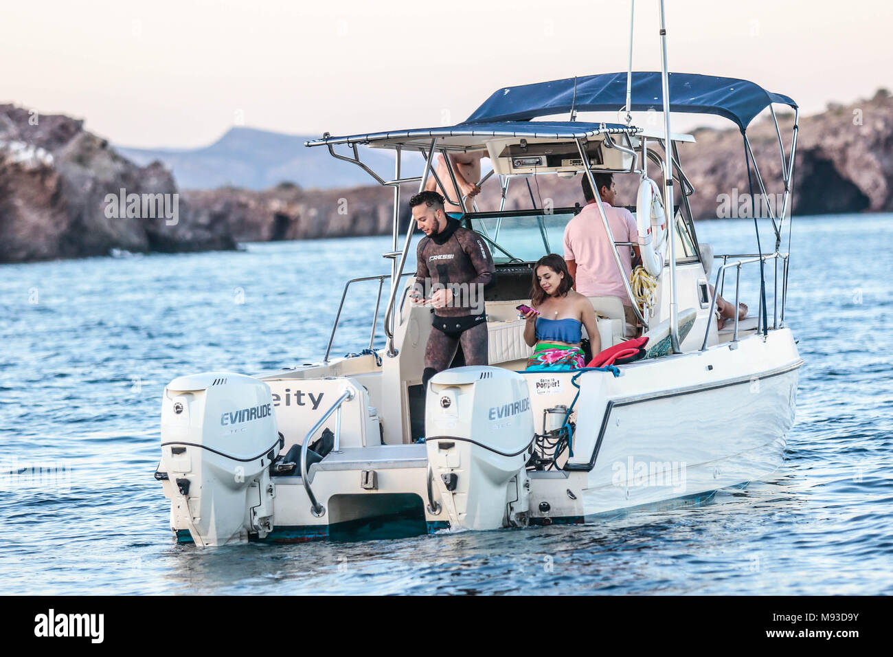 San Carlos, Yates, embarcación, mare, mar Sonora un ***Foto:LuisGutierrez/NortePhoto.com Foto Stock