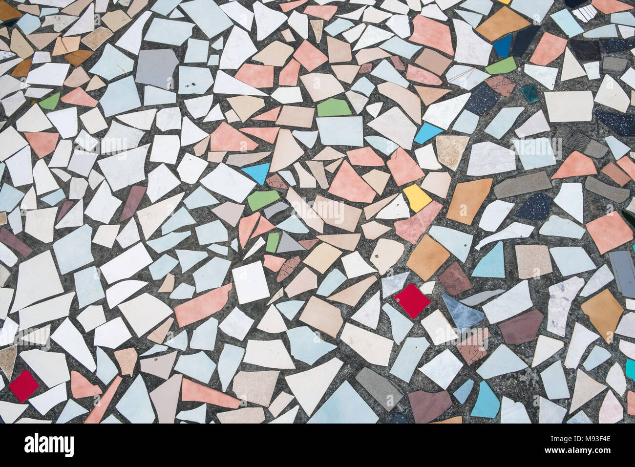 Multi colore modello di piastrella - abstract colorato sfondo piastrellato - Foto Stock