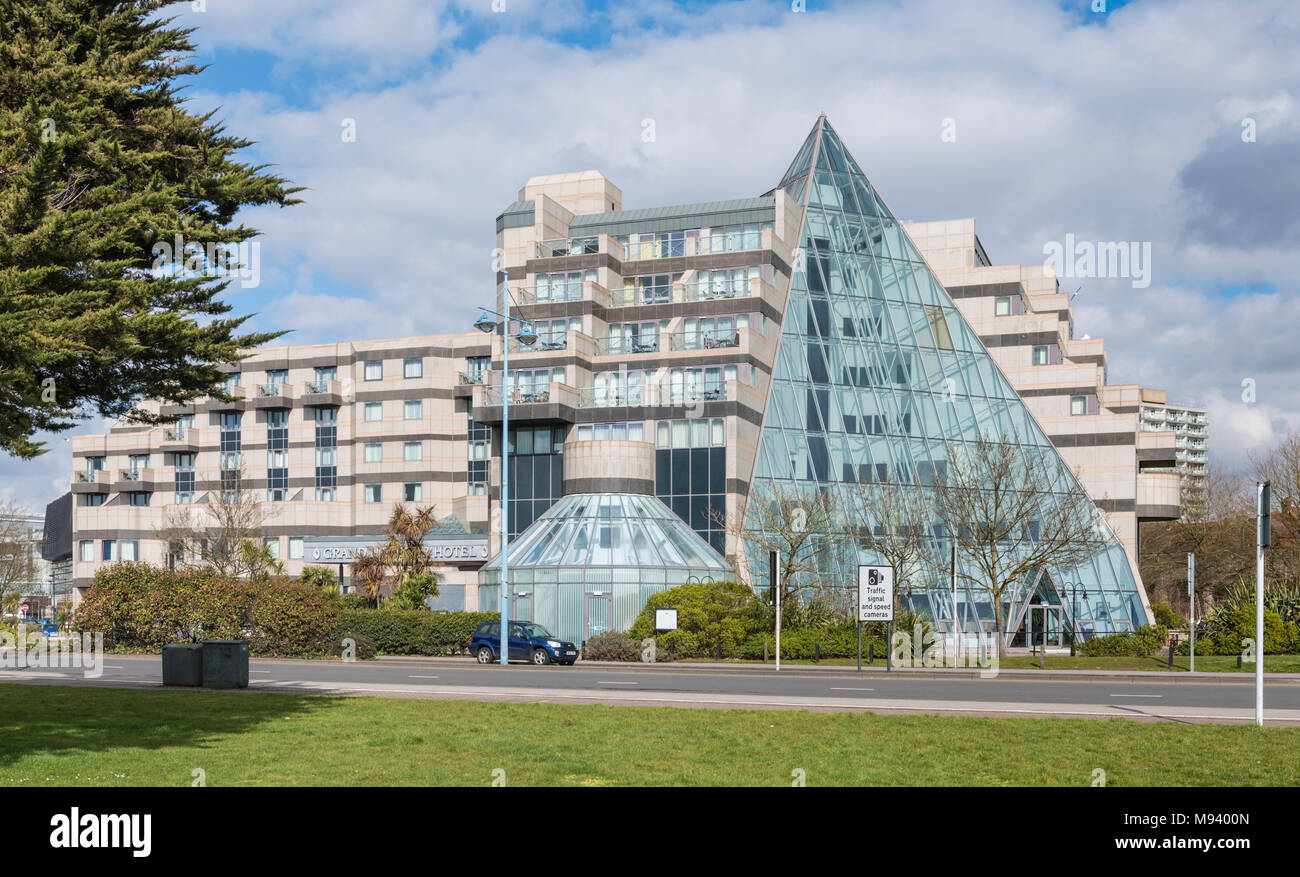Il Grand Harbour Hotel è un lussuoso hotel a 4 stelle a Southampton, Hampshire, Inghilterra, Regno Unito. Foto Stock