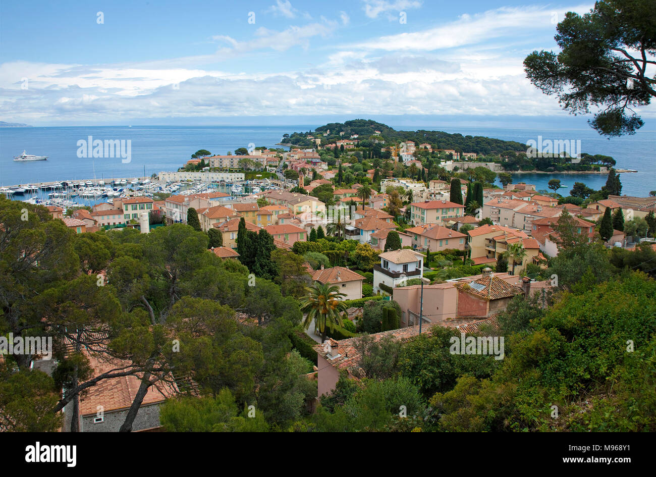 La penisola di Capo Ferrat, il sud della Francia, Var, Costa Azzurra, Francia, Europa Foto Stock