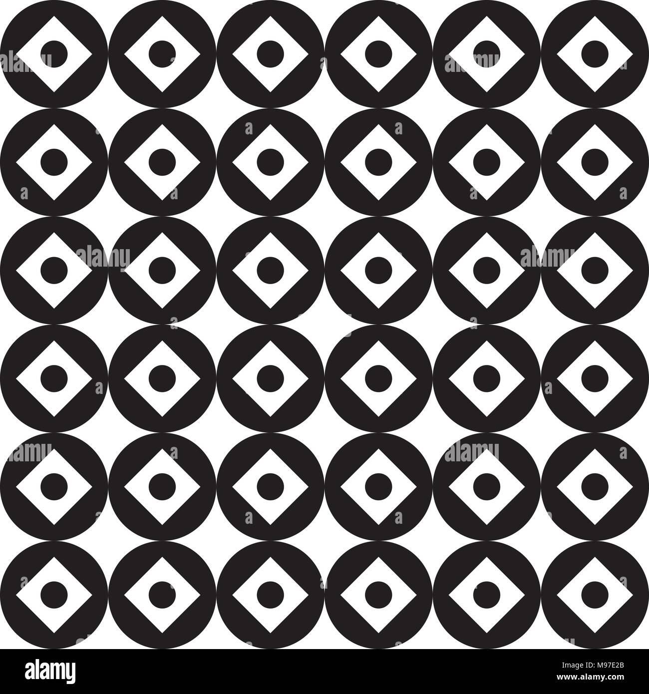 Vector seamless pattern geometrico ornamento classico Illustrazione Vettoriale