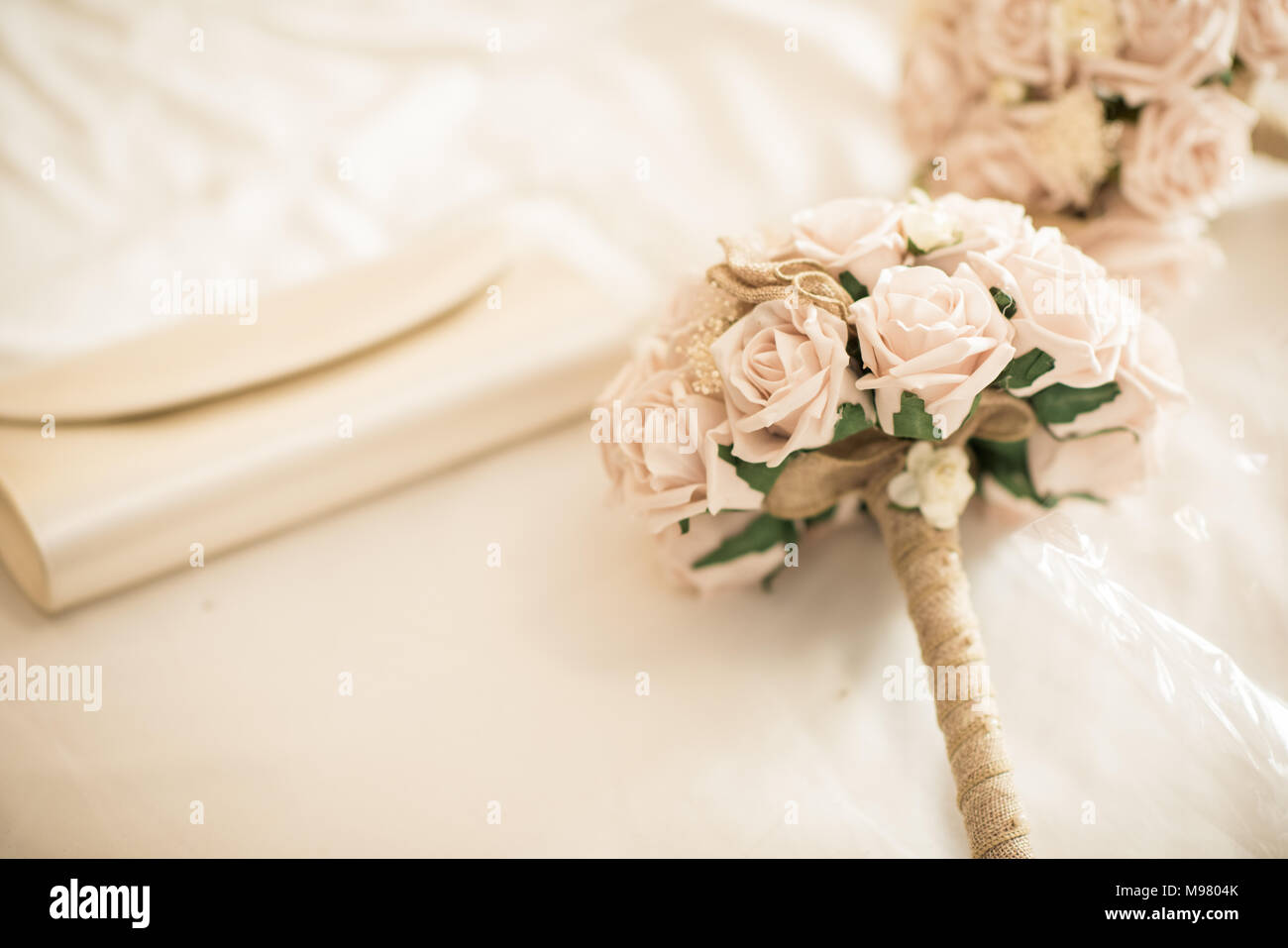 Fiori sorprendenti per un matrimonio squisito Foto Stock