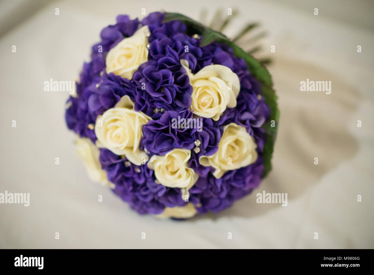 Fiori sorprendenti per un matrimonio squisito Foto Stock