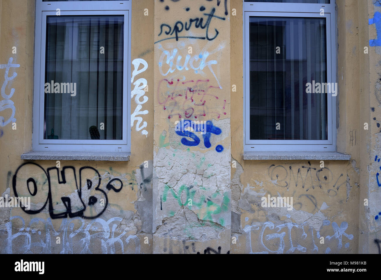 Il Linienstraße è una quasi due chilometri di strada con molti opposti nel quartiere Mitte di Berlino: GERMANIA, BERLINO MITTE: DEUTSCHLAND, Berlino, MI Foto Stock