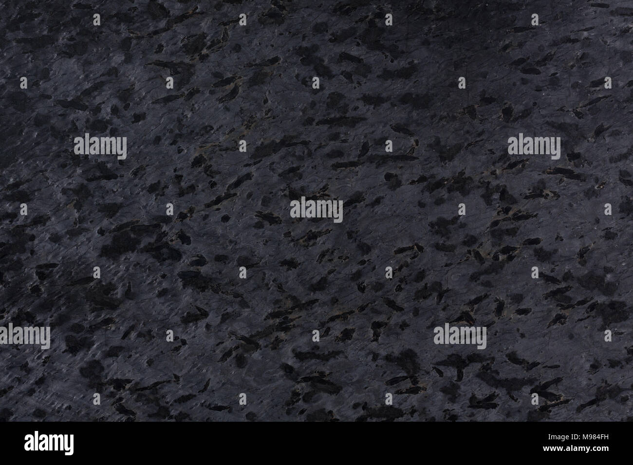 Close up di marmo nero. Foto Stock