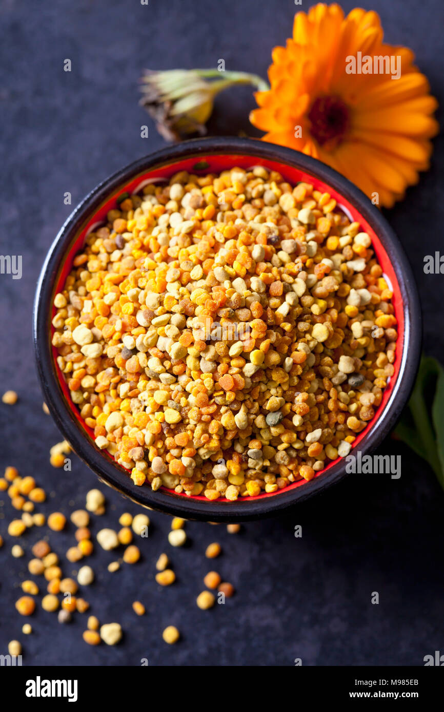 Ciotola di supplemento nutrizionale Foto Stock