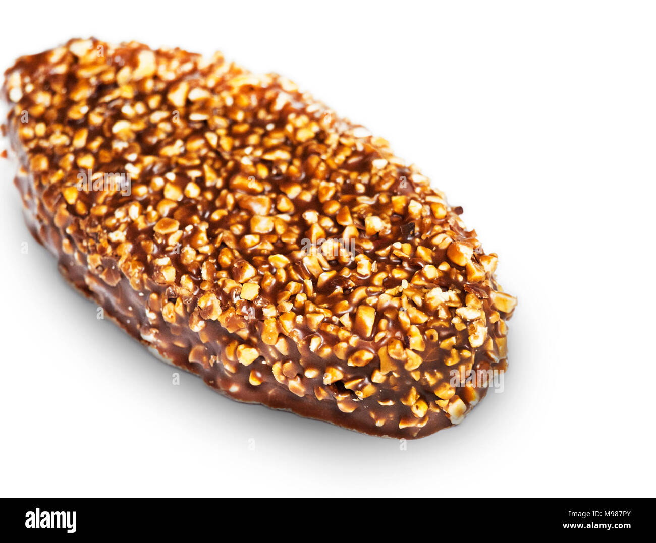 Il cioccolato-dado Torta di biscotti Foto Stock