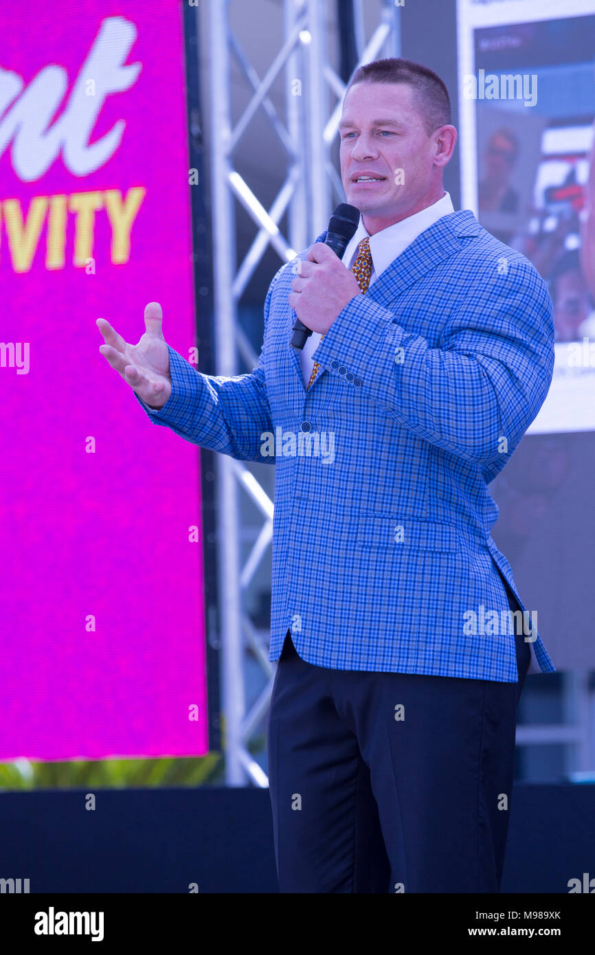 Cannes, Francia, 23 giugno 2016, John Cena attore e imprenditore assiste il Cannes Lions Festival © ifnm Foto Stock