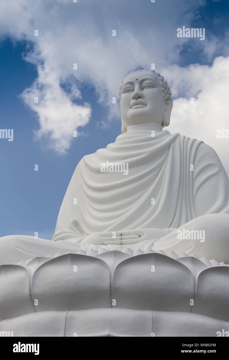 Tian Tan Buddha - i mondi più alti Buddha in Lantau Island, Hong Kong. Foto Stock